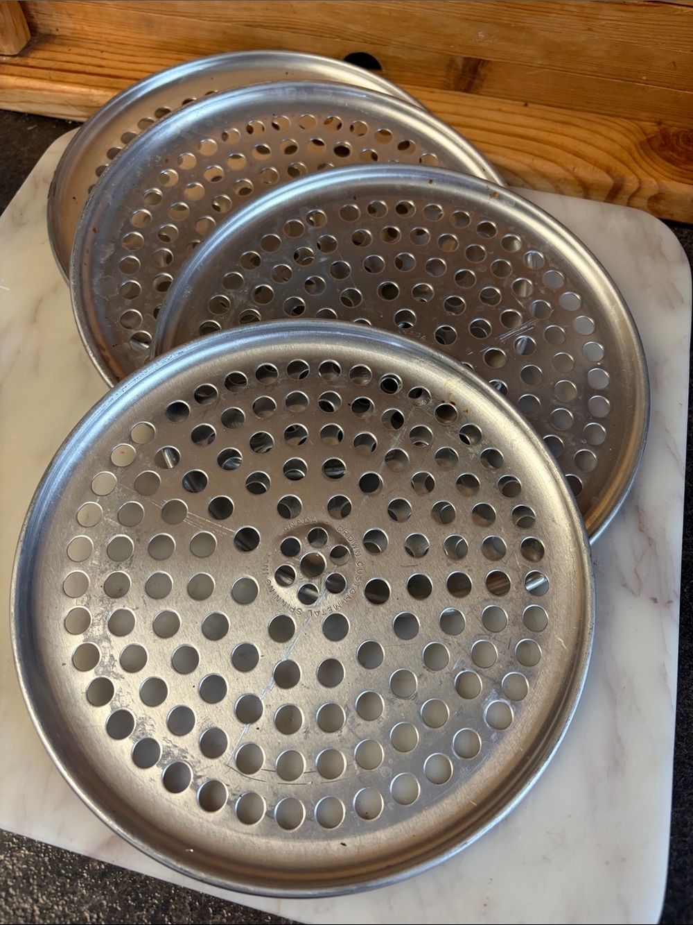 Stainless Steel Individual Pizza Pans